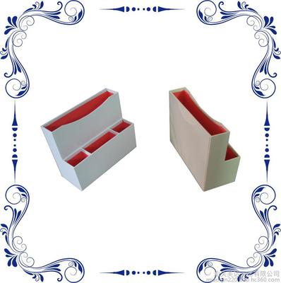 高品质商务特种纸文件桌面整理收纳盒 现代办公的高效利器